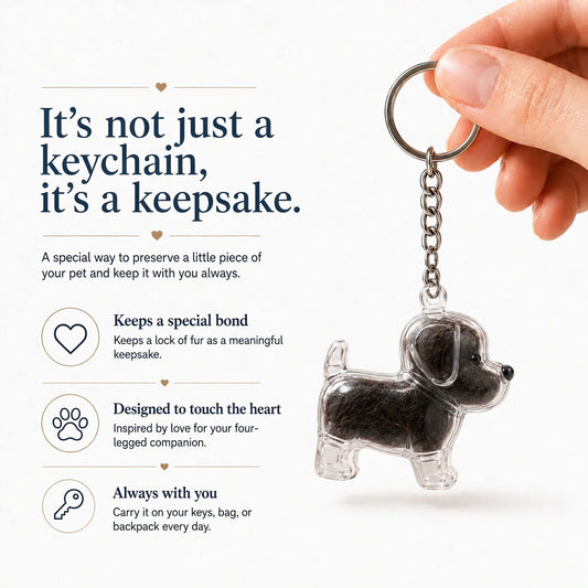 Pet Keepsake Keychain